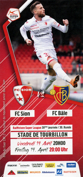 19.04.2019: FC Sion - FC Basel