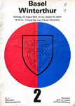 28.08.1976: FC Basel - Winterthur