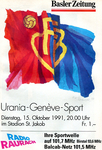 15.10.1991: FC Basel - UGS