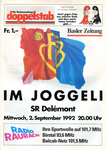 02.09.1992: FC Basel - SR Delémont