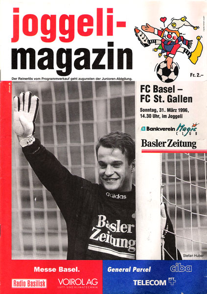 31.03.1996: FCB-St. Gallen