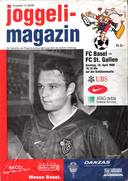 18.04.1999: FC Basel - FC St. Gallen