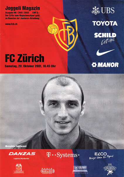 20.10.2001: FCB-Zürich
