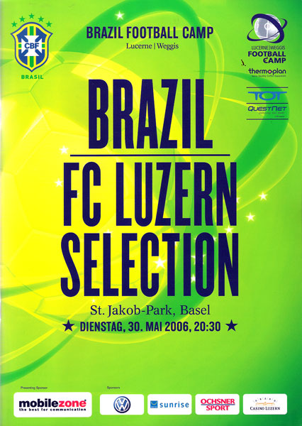 30.05.2006: Brasilien-Luzern Selection