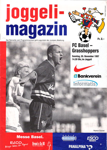 30.11.1997: FCB-Grasshoppers