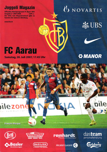 28.07.2007: FCB-Aarau