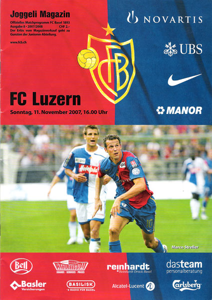 11.11.2007: FCB-Luzern