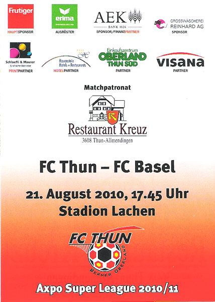 21.08.2010: Thun-FCB