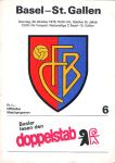28.10.1979: FC Basel - FC St. Gallen