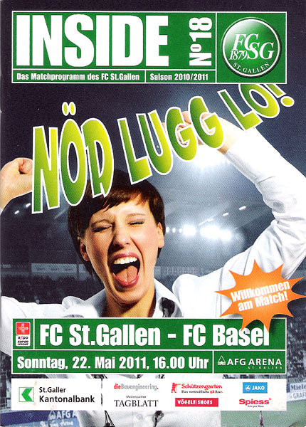 22.05.2011: St. Gallen-FCB