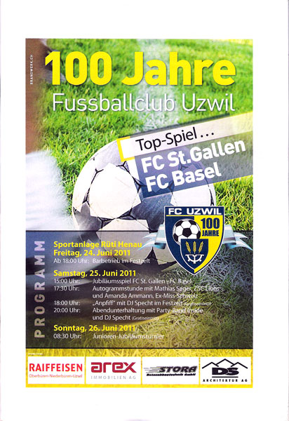 25.06.2011: St. Gallen-FCB