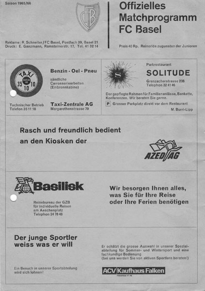 27.03.1966: FCB-Biel