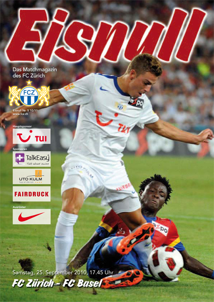25.09.2010: Zürich-FCB