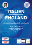 15.08.2012: Italien-England