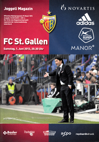 01.06.2013: FCB-St. Gallen
