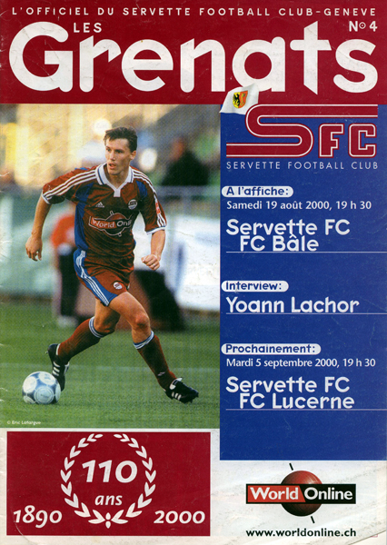 19.08.2000: Servette - FC Basel