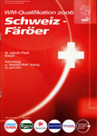 04.09.2004: Schweiz - Faröer