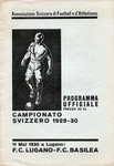11.05.1930: FC Lugano - FC Basel