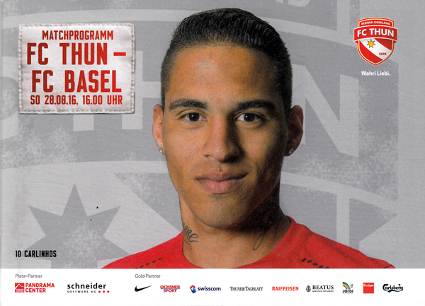 28.08.2016: FC Thun - FC Basel
