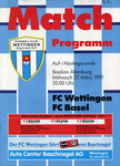 27.03.1991: FC Wettingen - FC Basel