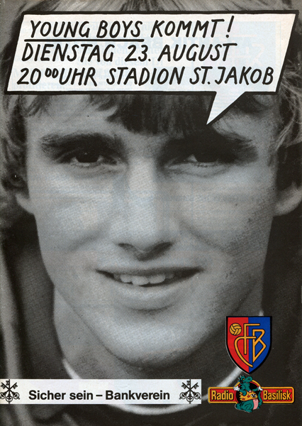 23.08.1983: FC Basel - Young Boys