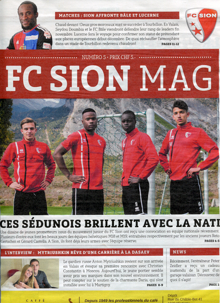 27.11.2016: FC Sion - FC Basel