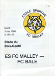 03.05.1988: ES FC Malley - FC Basel