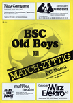 15.11.1987: BSC Old Boys - FC Basel