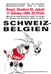 11.10.1989: Schweiz - Belgien