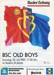 22.07.1989: FC Basel - BSC Old Boys