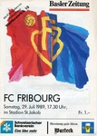 29.07.1989: FC Basel - FC Fribourg