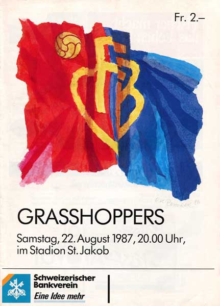 22.08.1987: FC Basel - Grasshoppers
