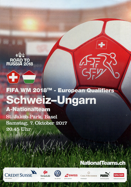 07.10.2017: Schweiz - Ungarn