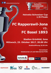 25.10.2017: FC Rapperswil-Jona - FC Basel