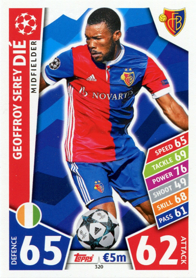 320 - Geoffrey Serey Die